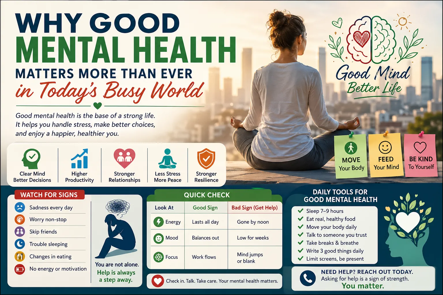 Why Good Mental Health Matters More Than Ever in Today’s Busy World