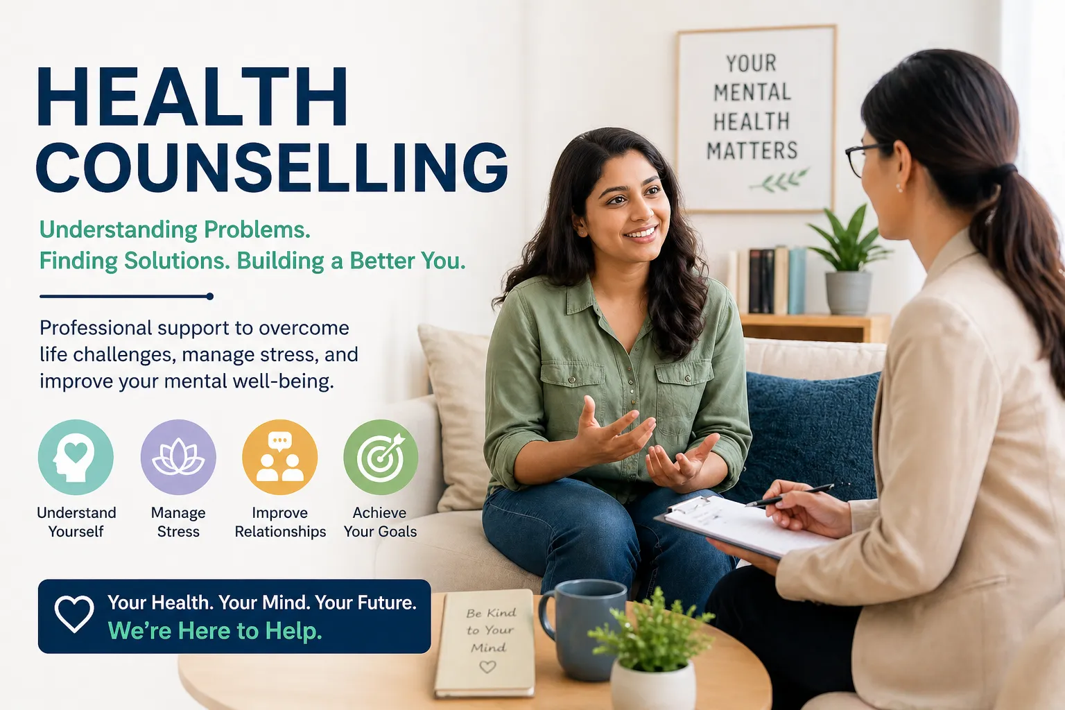Health Counselling: Practical Solutions for Better Mental and Emotional Well-Being